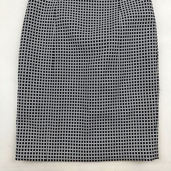 NWT Jones New York Collection Navy Blue Sheath Sleeveless Dress Sz 6 V-Neck $139 - Picture 4 of 10